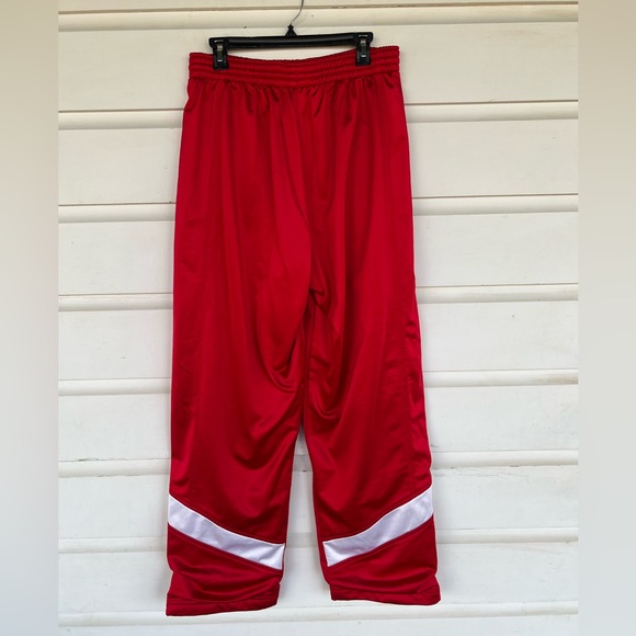 Nike Air Men’s Red Reflective Drawstring Sweatpants with Pockets Size Large Tall - Picture 4 of 7